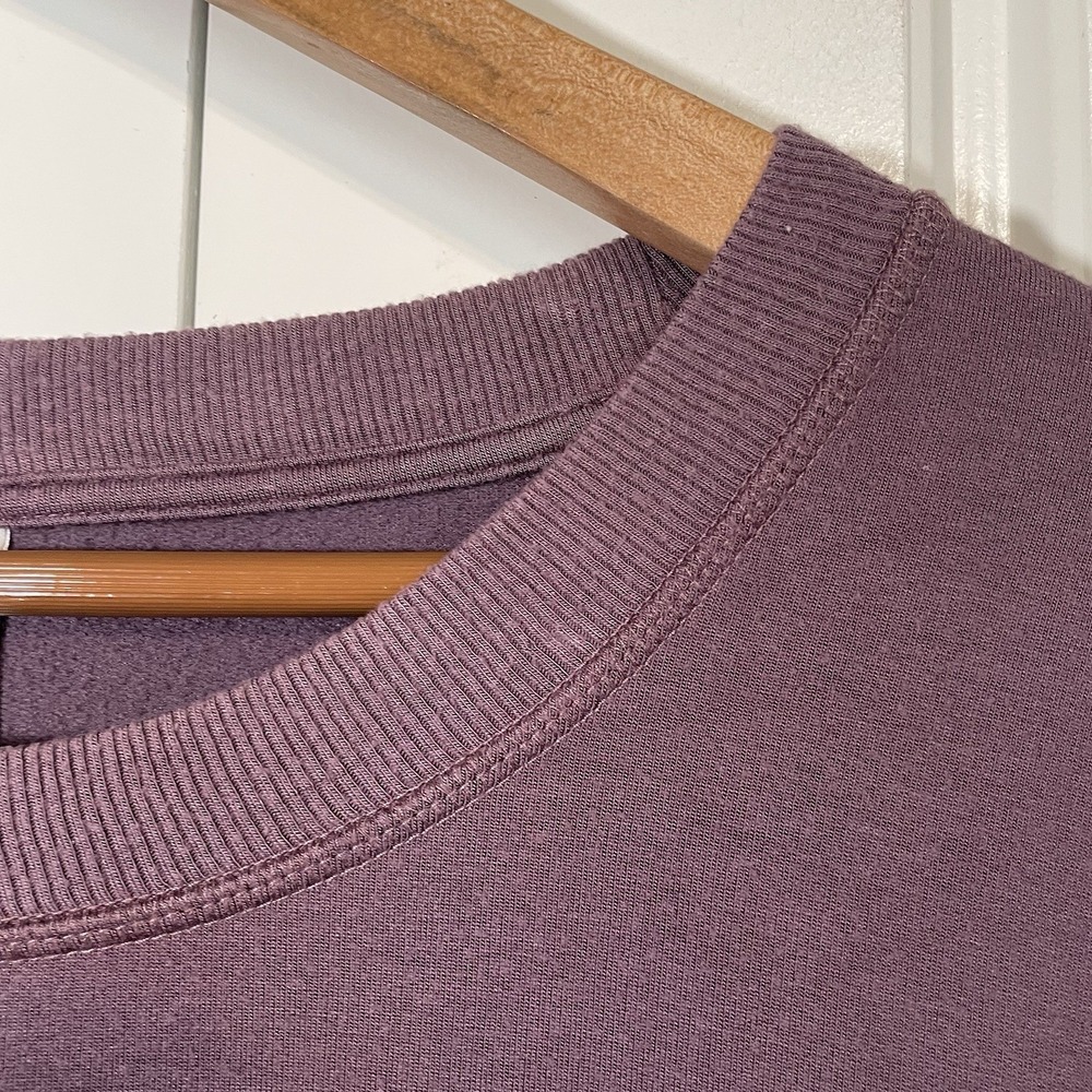 Athleta Purple Long Sleeve Top Thumb Hole Athletic Casual Pullover S - Picture 5 of 10